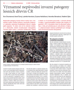 Titulní stránka publikace Chumanová a kol. (2019) - odkaz na stažení publikace