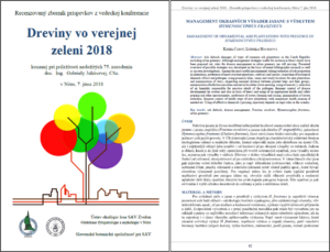 Titulní stránka sborníku - odkaz na stažení příspěvku